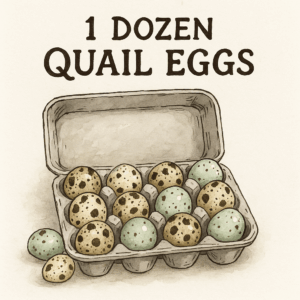 1 Dozen Quail Eggs